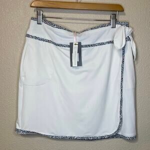 NWT Fairway & Greene White Mika Skort W/ UPF 50+ Medium Golf Athleisure